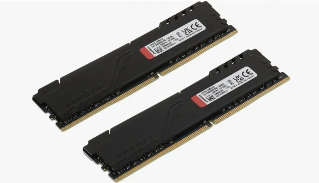 DDR4 16 GB (8*2) 3733 Mhz Kingston Fury Beast CL 19-23-23 (KF437C19BBK2/16)