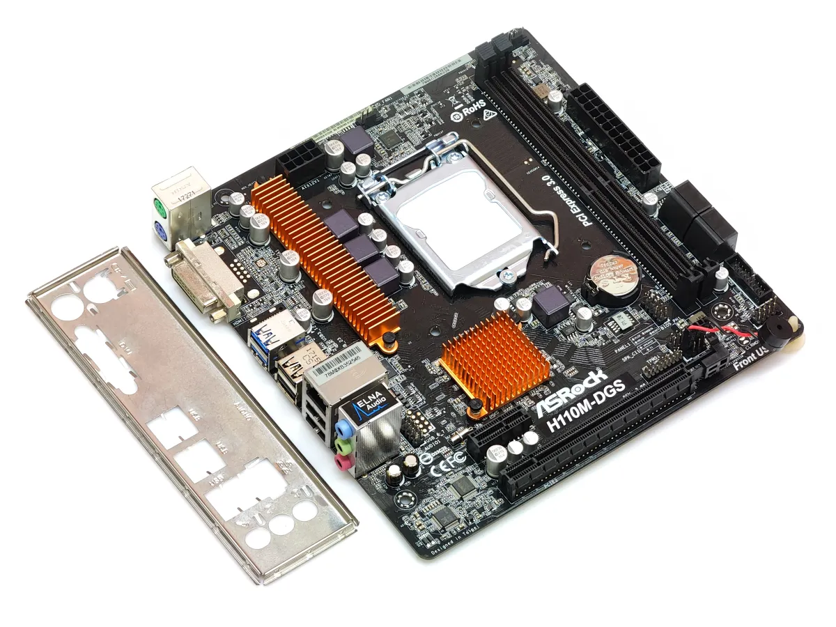 Материнская плата 1151 ASRock H110M-DGS