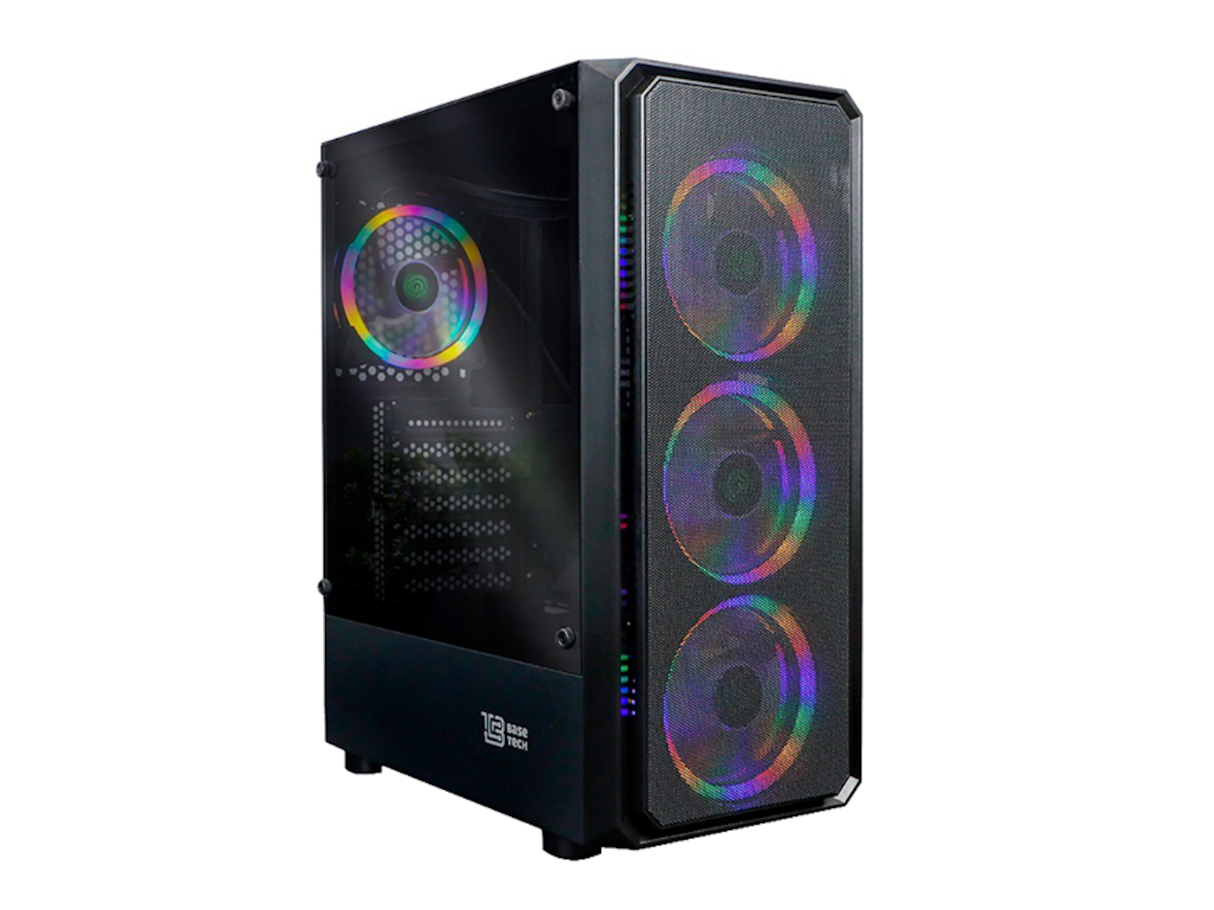 Корпус ATX BaseTech eXtreme GFX-03, б/у чёрный