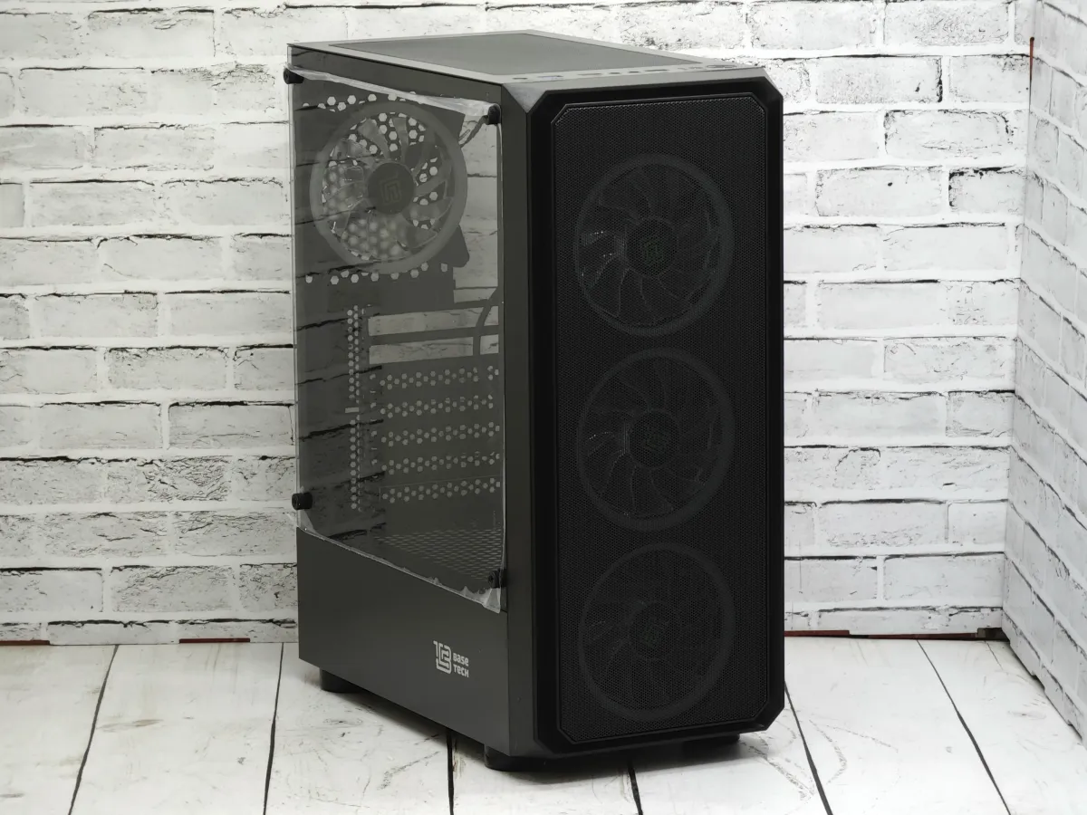 Корпус ATX BaseTech eXtreme GFX-03, б/у чёрный