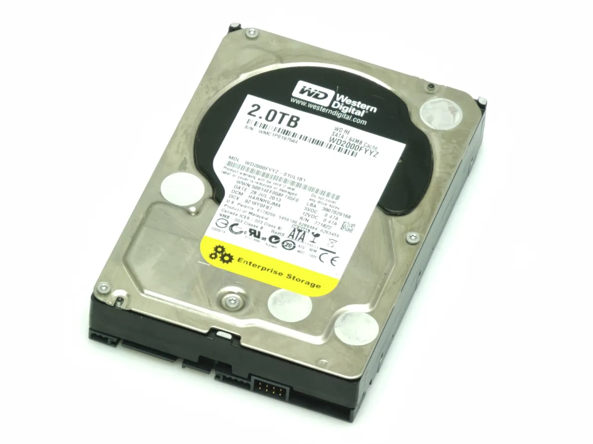 Жёсткий диск 2 TB WD (WD2000FYYZ)
